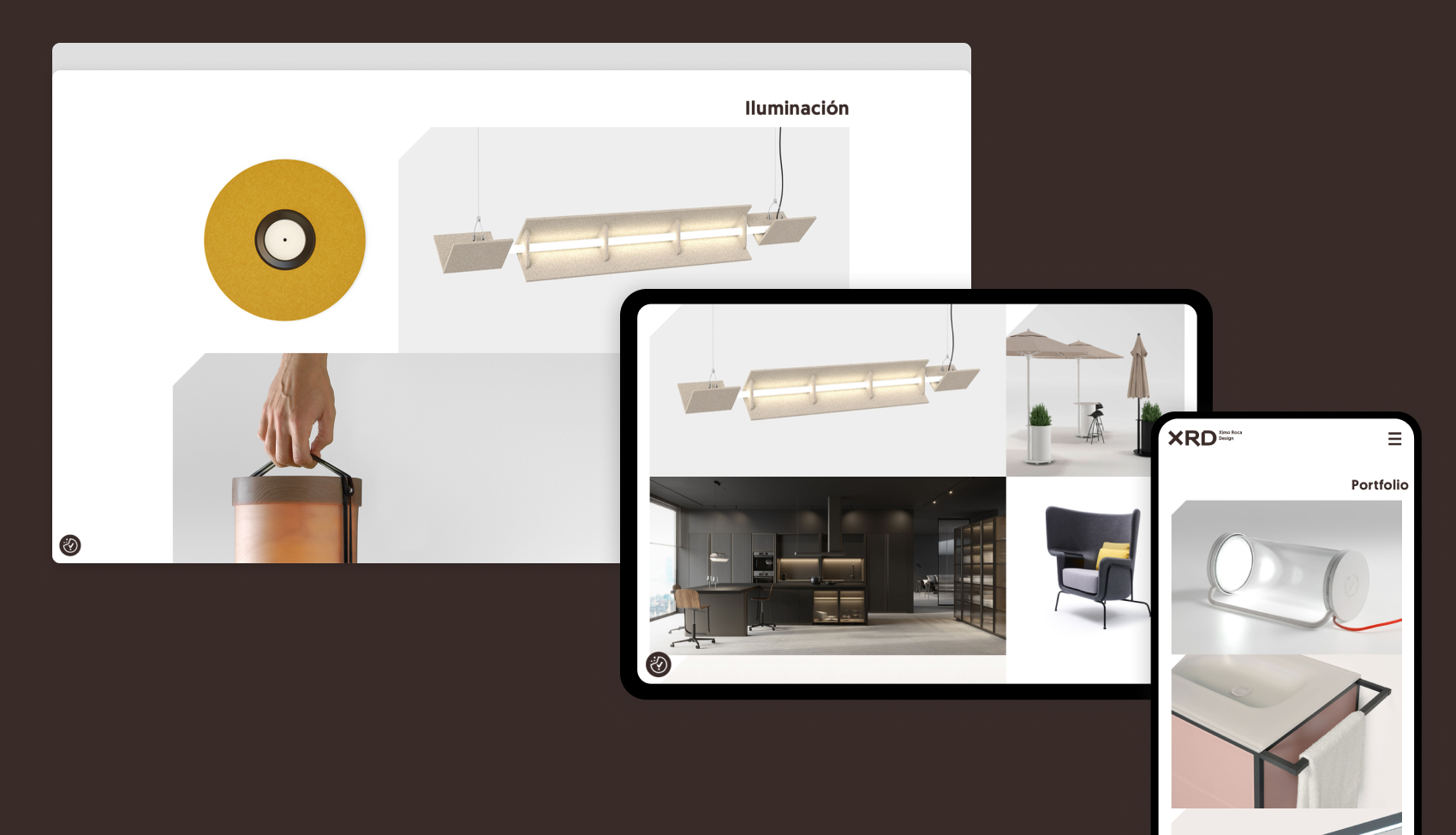 Website design for Ximo Roca Design