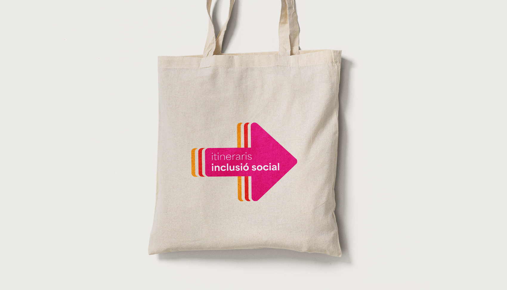 Aplicación bolsa. Identidad corporativa Itineraris Inclusió social