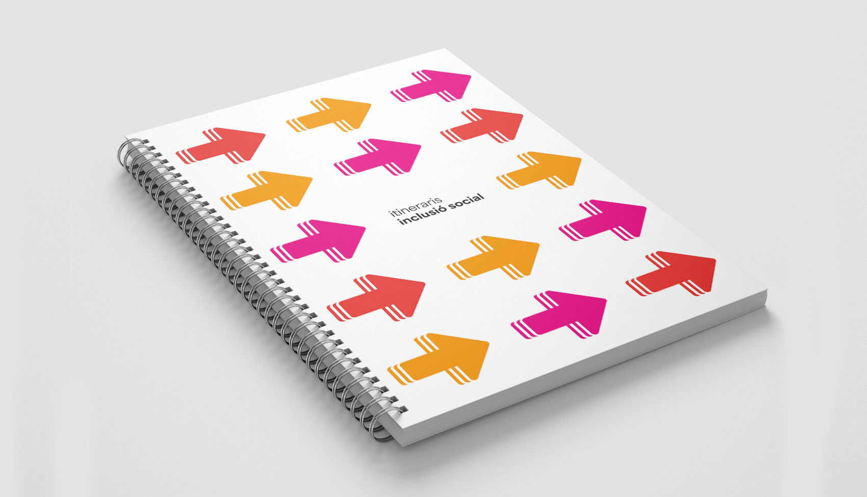 Aplicación libreta. Identidad corporativa Itineraris Inclusió social