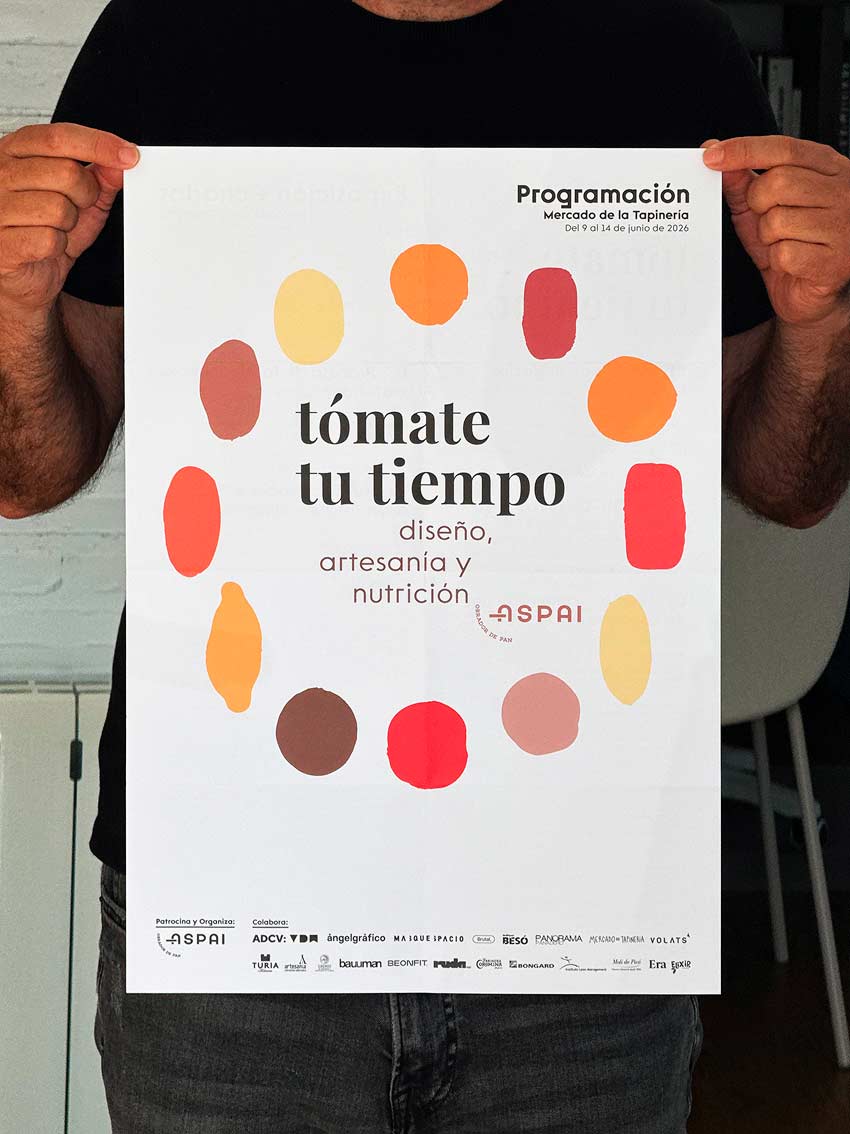 Diseño grafico. Diseño de carteles. Aspai.