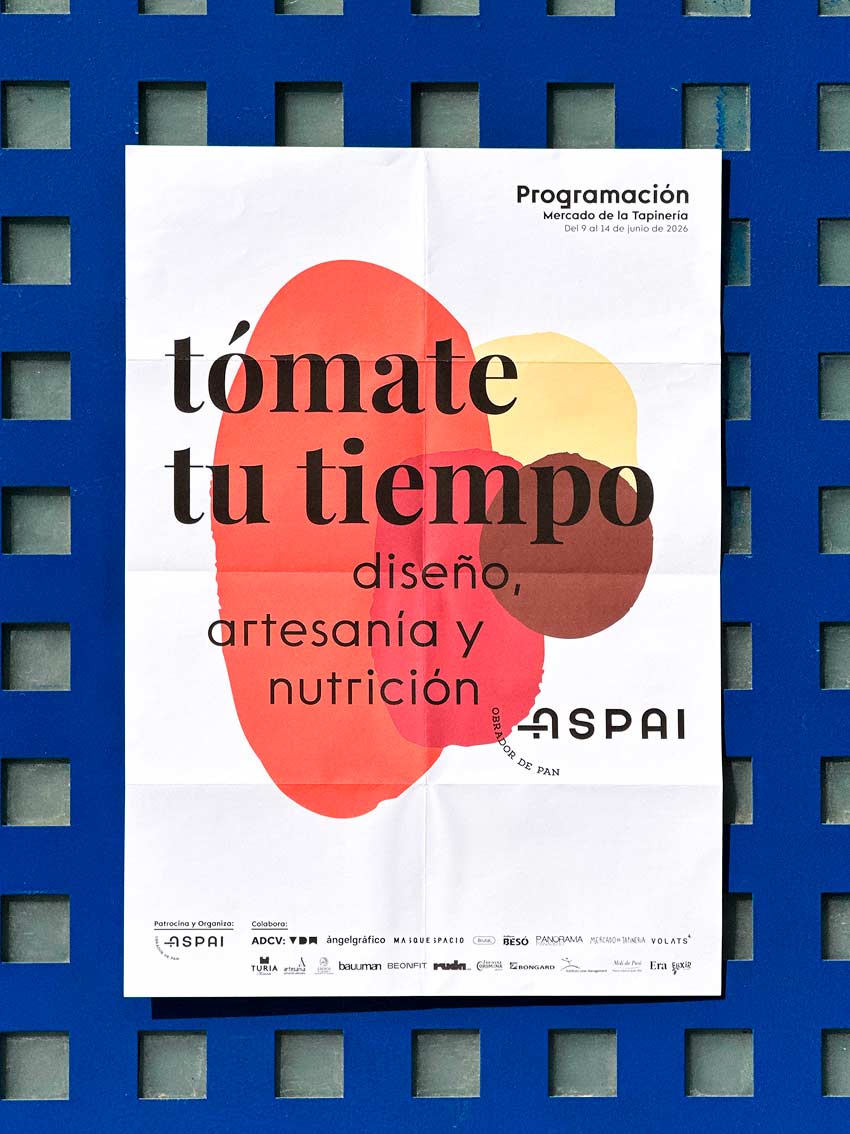 Diseño grafico. Diseño de carteles. Aspai.