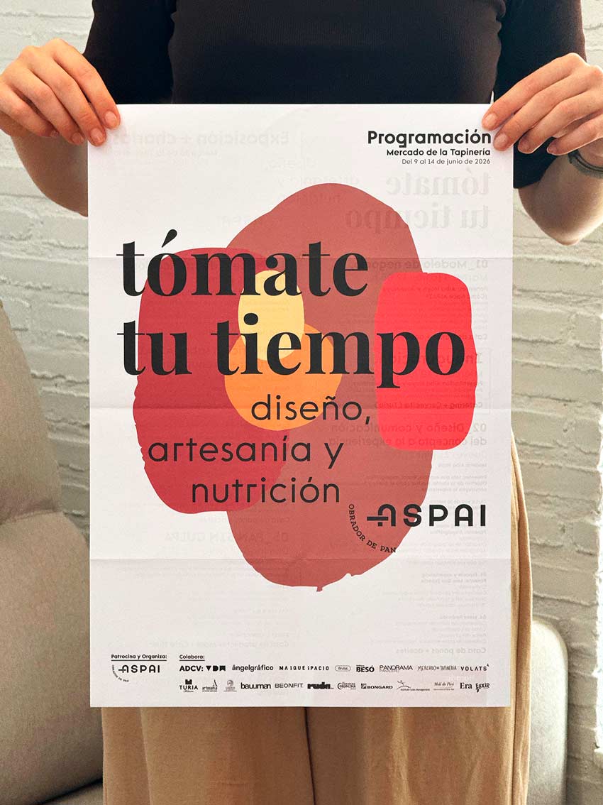 Diseño grafico. Diseño de carteles. Aspai.